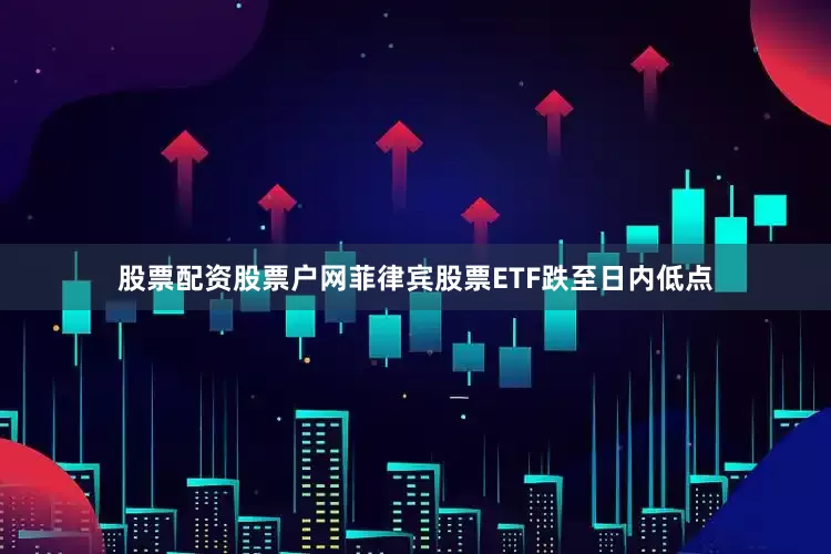 股票配资股票户网菲律宾股票ETF跌至日内低点